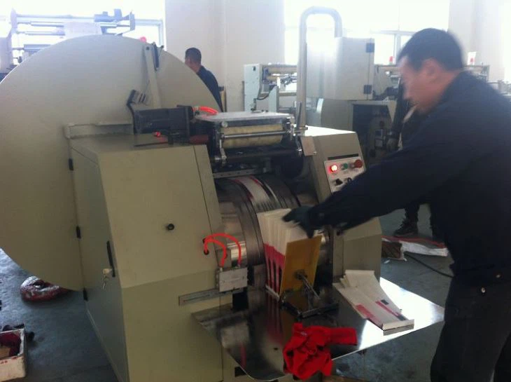 Flat Bottom Paper Bag Making Machine Inline Printer